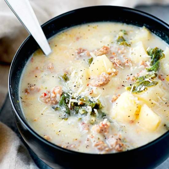 Crock Pot Zuppa Toscana