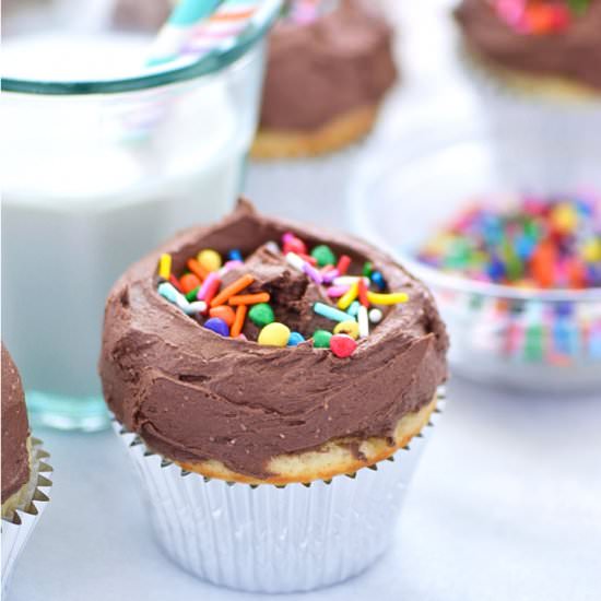 Gluten Free Vanilla Cupcakes