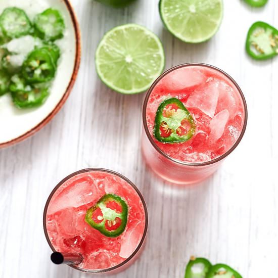 Spicy Watermelon Lemonade