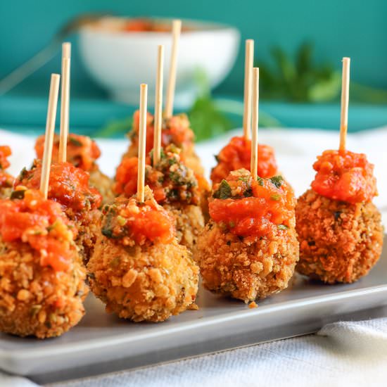Fried Mozzarella Cheese Balls