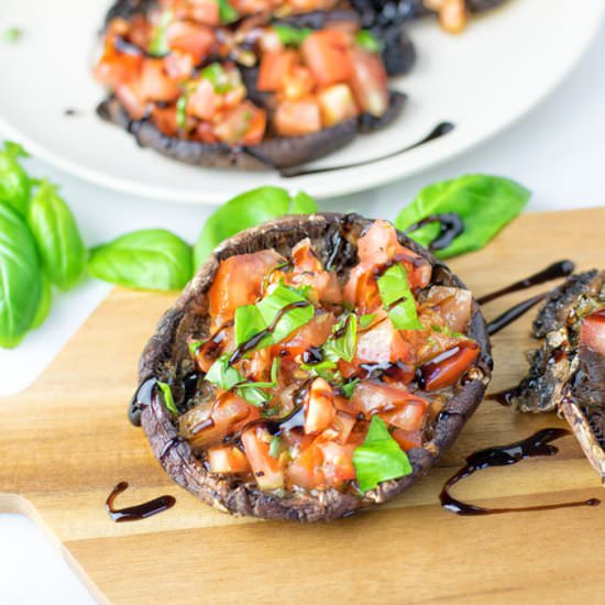 Portobello Mushroom Bruschetta