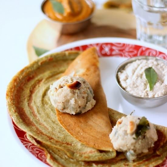 Pesarattu and Upma