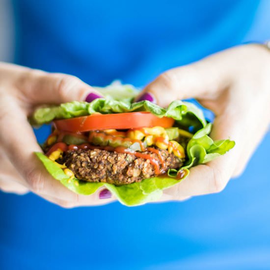 Pumpkin Seed Veggie Burgers