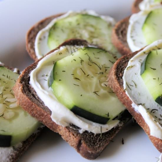 Cucumber Sandwiches