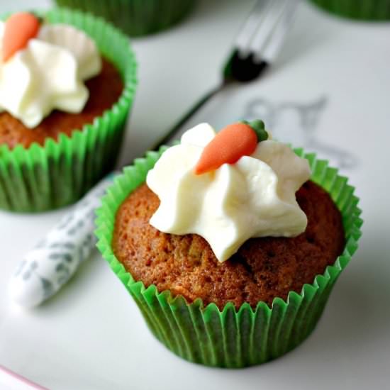 Carrot Lime Cupcakes