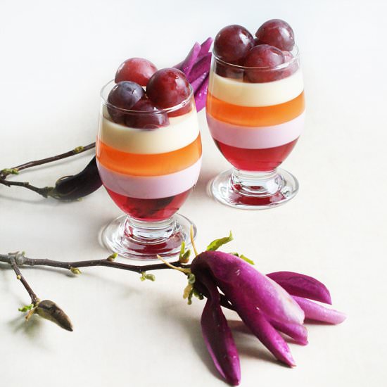 Colorful jelly