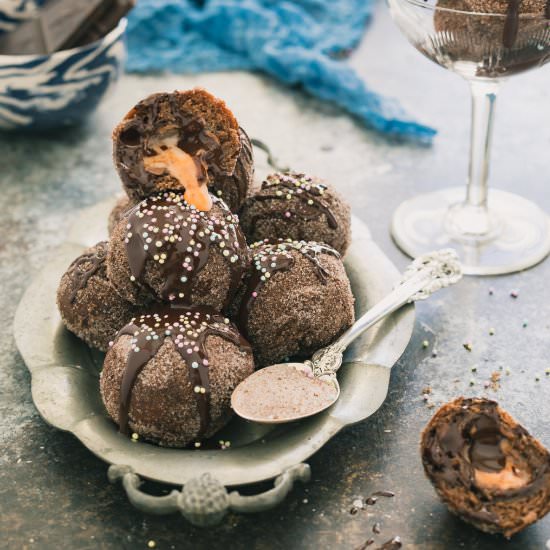 Cadbury Creme Egg Donuts