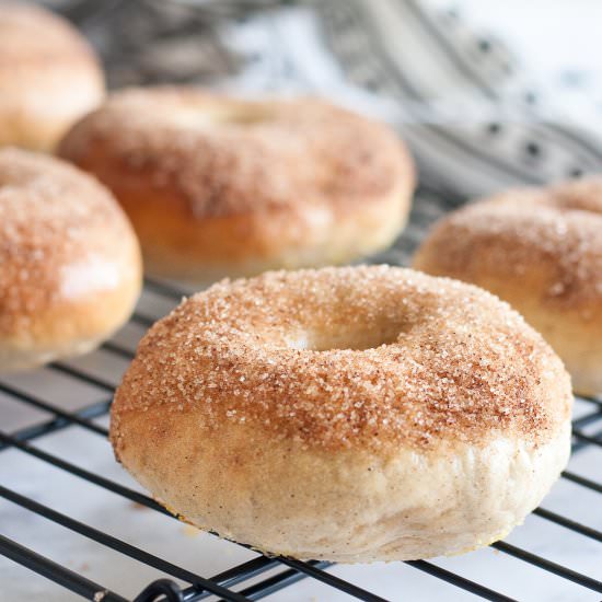 Churro Bagels