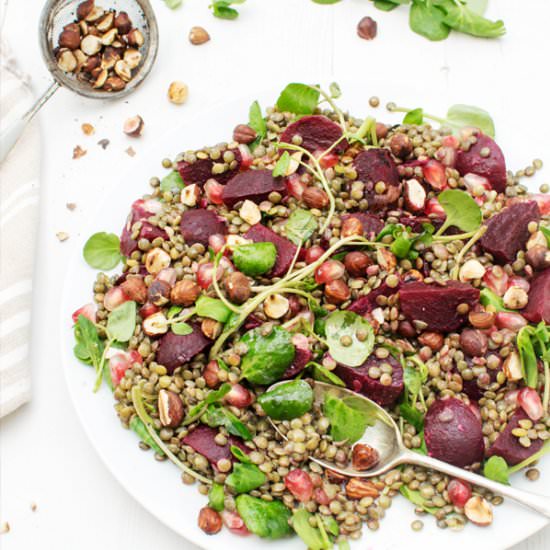 Lentil & Beetroot Salad