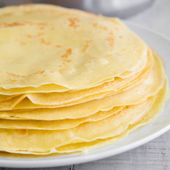 BASIC CREPES RECIPE & HISTORY