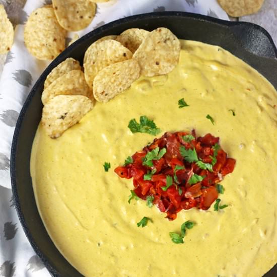Vegan Chipotle Queso