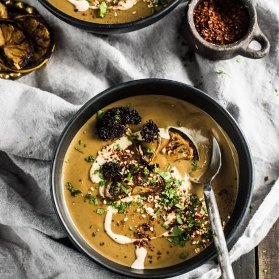 Roasted Broccoli Soup