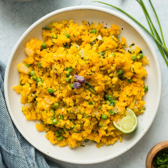 Coconut Lime Butternut Squash Rice