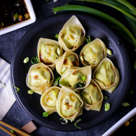Edamame Dumplings
