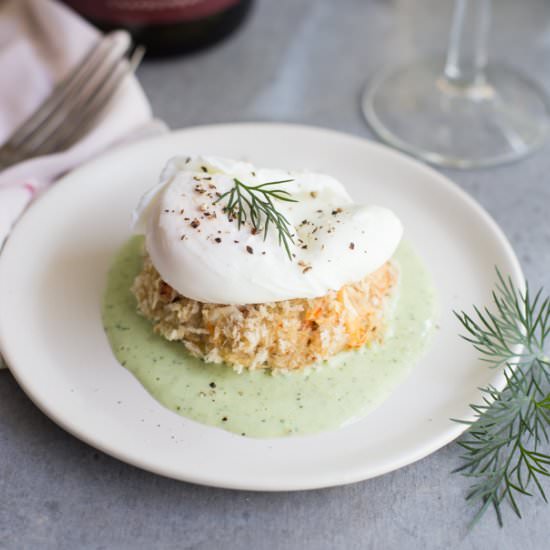 Crab Cakes Benedict