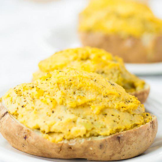 Vegan Twice Baked Potatoes