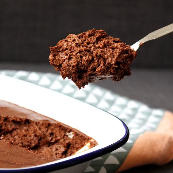 Classic French chocolate mousse