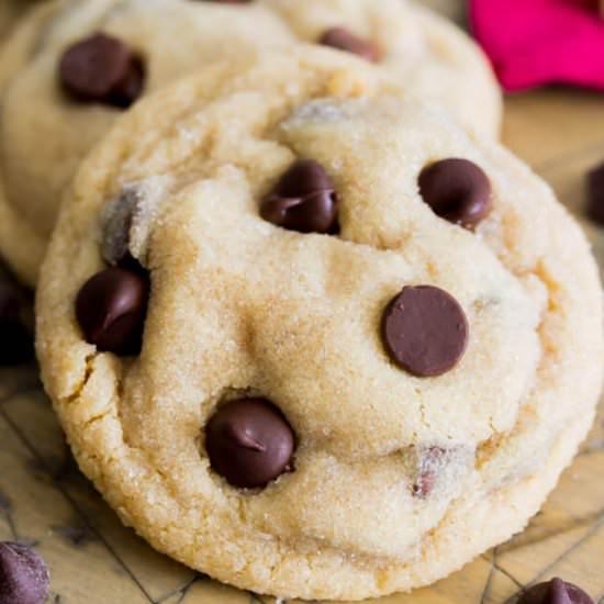 Peanut Butter Chocolate Chip Cookie