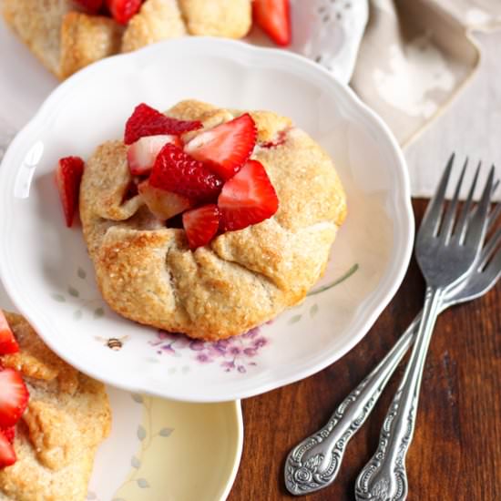 Mini Strawberry Galettes