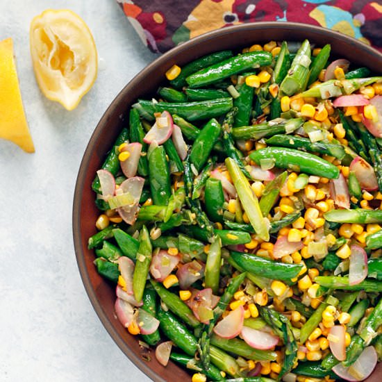 Spring Vegetable Stir-Fry