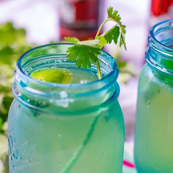 Cilantro & Lime Moscow Mule