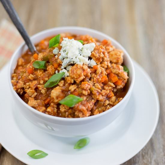 Buffalo Chicken Chili