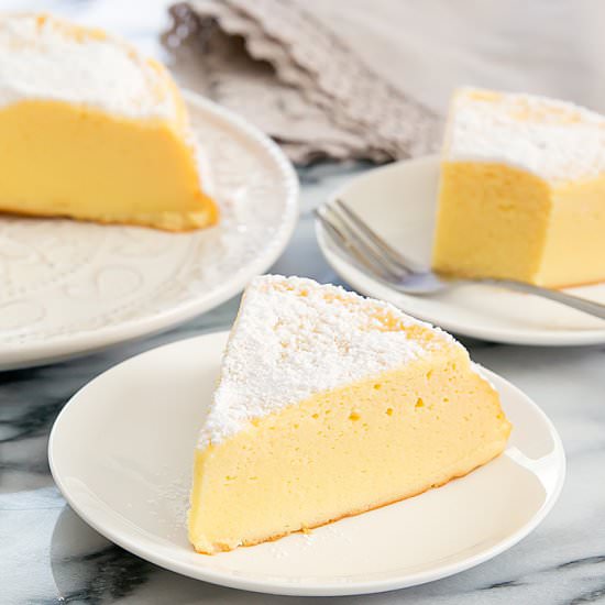 3 Ingredient Japanese Cheesecake