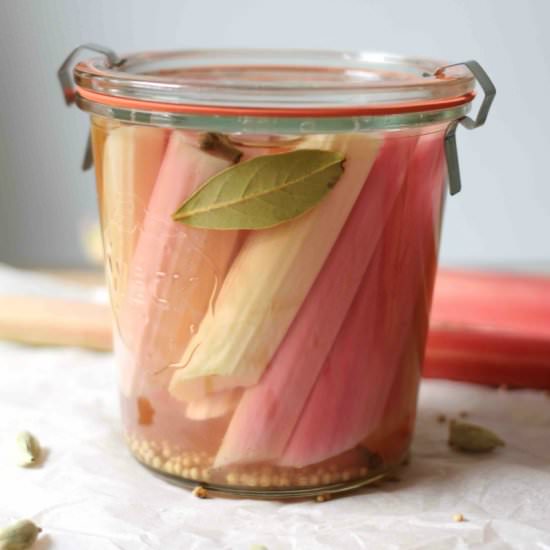 Rhubarb Pickles