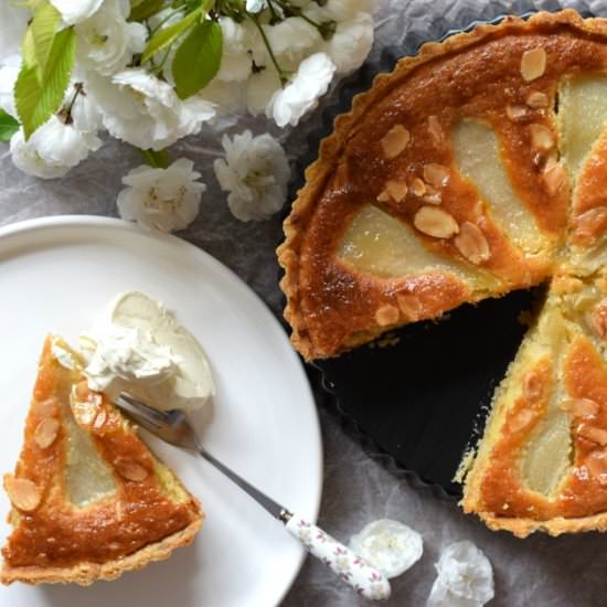 Pear & Almond Tart