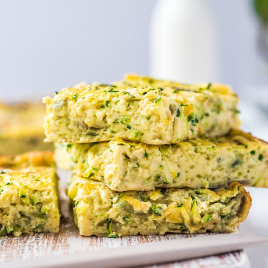 Savoury Zucchini Slice