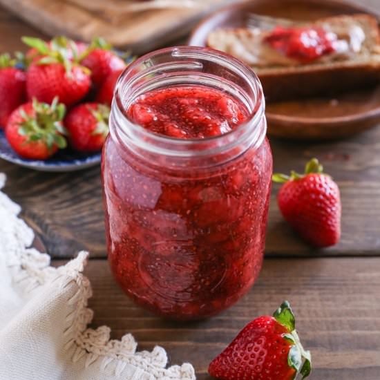 Strawberry Chia Seed Jam