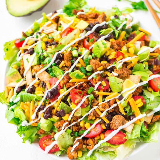 Skinny Taco Salad