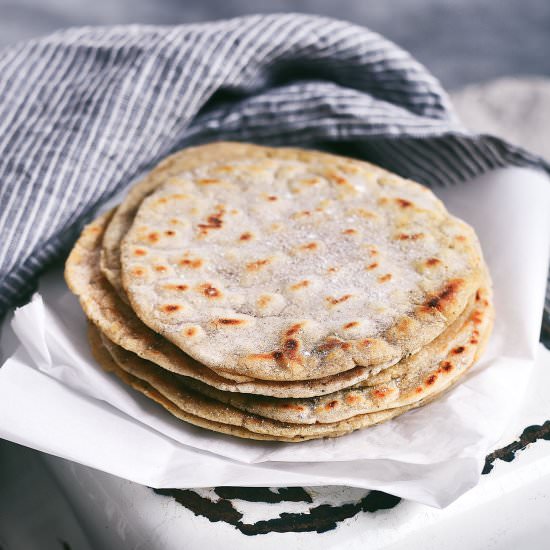 Cassava Flour Tortillas