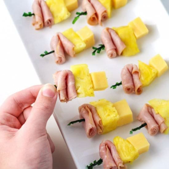 Ham Pineapple Cheese Bites