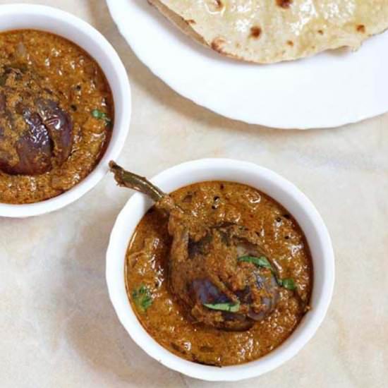 Stuffed Brinjal | Stuffed Aubergine