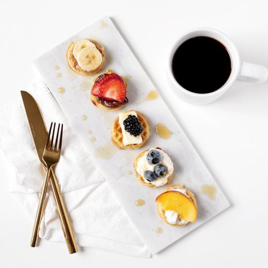 Mini Waffle Bites