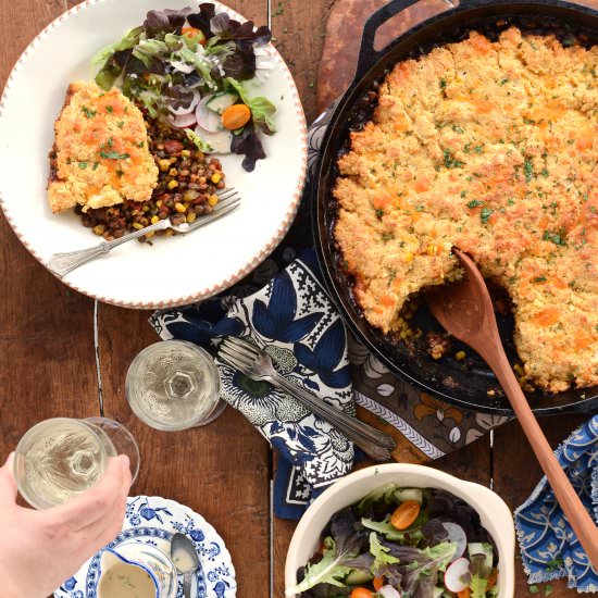 BBQ Lentil Bake