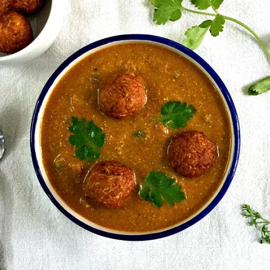Lauki Kofta (Indian Squash) Curry