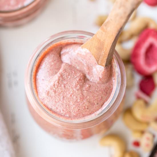 Strawberry Cashew Butter