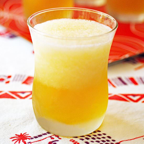 Peach & Cherry Beer Margarita