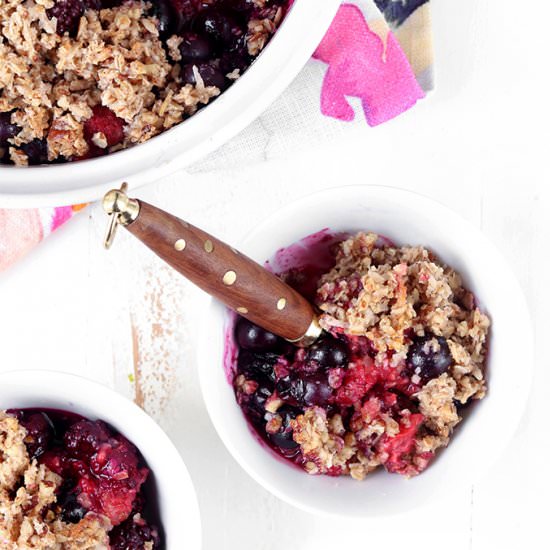 Triple Berry Crisp