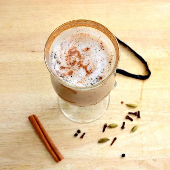 Vegan Vanilla Chai Latte