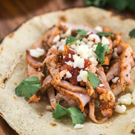 The Ultimate Spicy Tacos Al Pastor