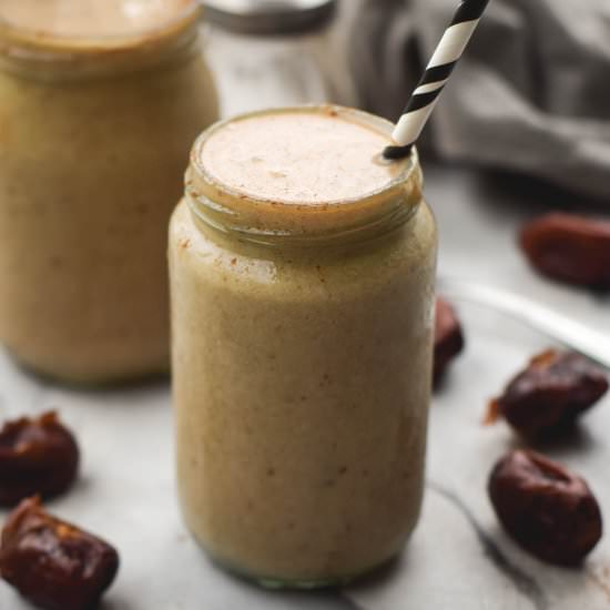 Cinnamon Banana Date Shake