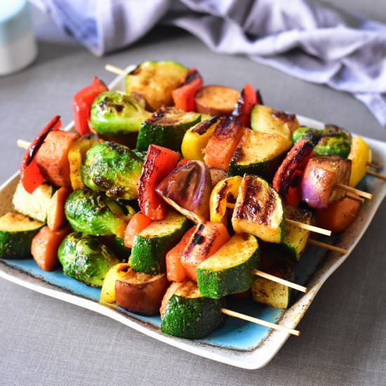 Grilled Vegetable Skewers