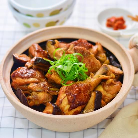 Braised Chicken in Oyster Sauce