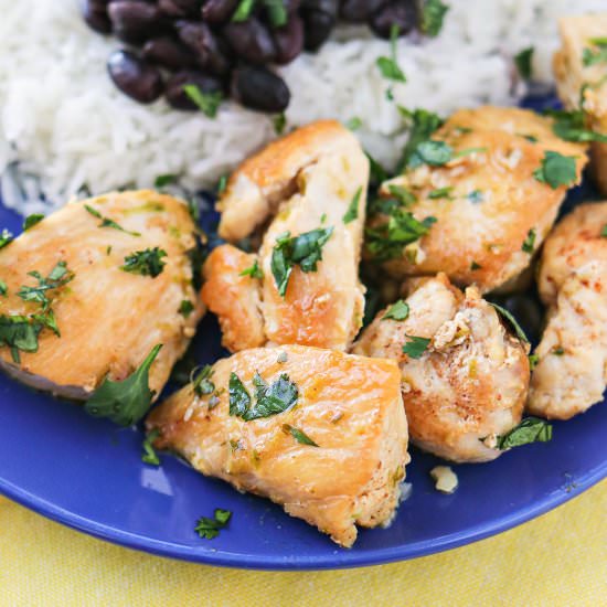 Cilantro Lime Chicken Bites