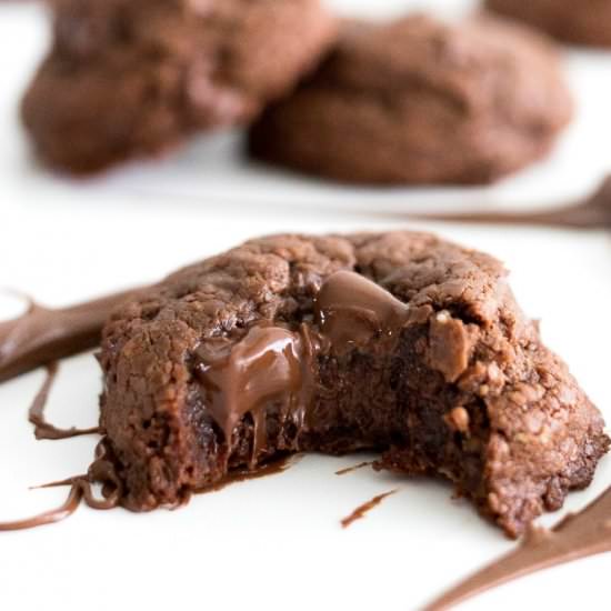 4-Ingredient Nutella Cookies