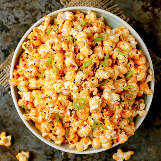 Gochujang Butter Popcorn
