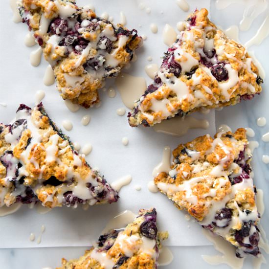 Vegan Blueberry Scones